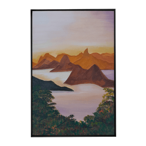 Quadro Decorativo Amanhecer | Selma Rodrigues - Meu Rodapé