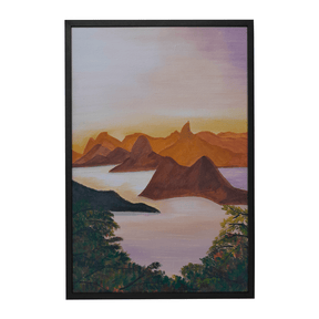 Quadro Decorativo Amanhecer | Selma Rodrigues - Meu Rodapé