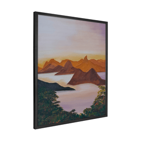 Quadro Decorativo Amanhecer | Selma Rodrigues - Meu Rodapé