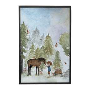 Quadro Decorativo Amigos para Sempre | Gabriela Mongruel - Meu Rodapé