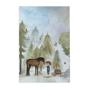 Quadro Decorativo Amigos para Sempre | Gabriela Mongruel - Meu Rodapé