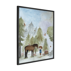 Quadro Decorativo Amigos para Sempre | Gabriela Mongruel - Meu Rodapé