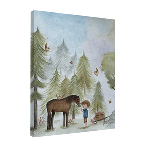 Quadro Decorativo Amigos para Sempre | Gabriela Mongruel - Meu Rodapé