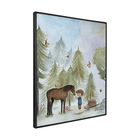Quadro Decorativo Amigos para Sempre | Gabriela Mongruel - Meu Rodapé