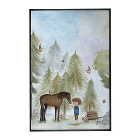 Quadro Decorativo Amigos para Sempre | Gabriela Mongruel - Meu Rodapé
