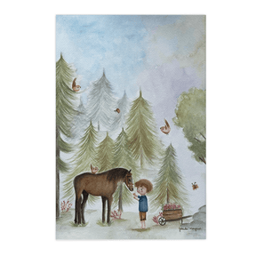 Quadro Decorativo Amigos para Sempre | Gabriela Mongruel - Meu Rodapé