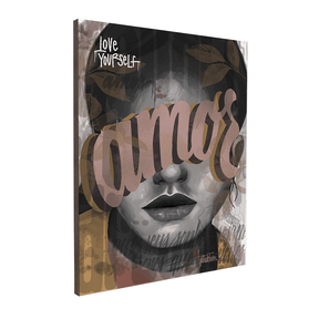 Quadro Decorativo Amor | Agatha de Faveri - Meu Rodapé