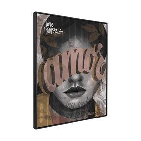 Quadro Decorativo Amor | Agatha de Faveri - Meu Rodapé