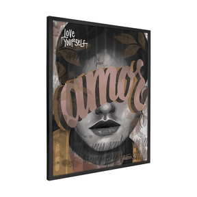 Quadro Decorativo Amor | Agatha de Faveri - Meu Rodapé