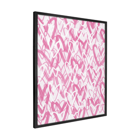Quadro Decorativo Aqui tem Amor | Carol Braz - Meu Rodapé