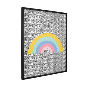 Quadro Decorativo Arco - Íris 1 | Aline Gomes Gonçalves - Meu Rodapé