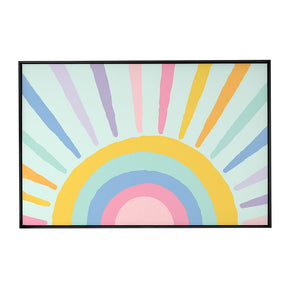 Quadro Decorativo Arco - Íris 2 | Aline Gomes Gonçalves - Meu Rodapé