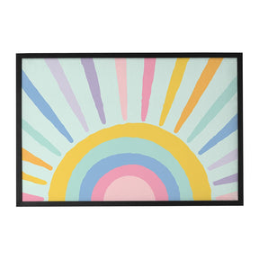 Quadro Decorativo Arco - Íris 2 | Aline Gomes Gonçalves - Meu Rodapé