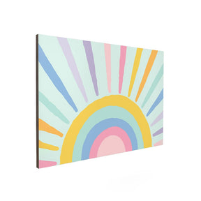 Quadro Decorativo Arco - Íris 2 | Aline Gomes Gonçalves - Meu Rodapé
