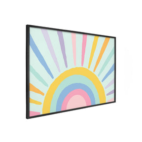 Quadro Decorativo Arco - Íris 2 | Aline Gomes Gonçalves - Meu Rodapé