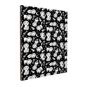 Quadro Decorativo Astro Cats | Tobias Fonseca - Meu Rodapé