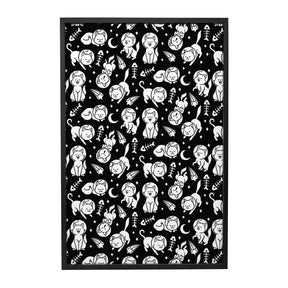 Quadro Decorativo Astro Cats | Tobias Fonseca - Meu Rodapé
