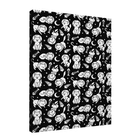 Quadro Decorativo Astro Cats | Tobias Fonseca - Meu Rodapé