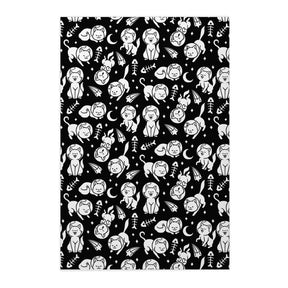 Quadro Decorativo Astro Cats | Tobias Fonseca - Meu Rodapé