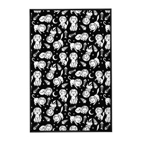 Quadro Decorativo Astro Cats | Tobias Fonseca - Meu Rodapé