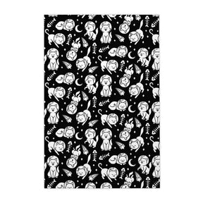 Quadro Decorativo Astro Cats | Tobias Fonseca - Meu Rodapé
