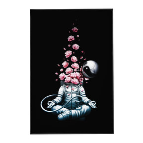 Quadro Decorativo Astro Meditation Roses | Tobias Fonseca - Meu Rodapé