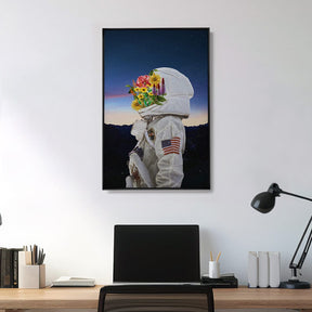 Quadro Decorativo Astronauta | Alimari - Meu Rodapé
