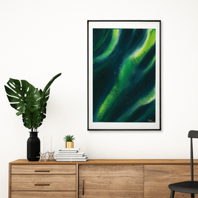 Quadro Decorativo Aurora Boreal | Ton Luiz - Meu Rodapé