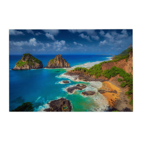 Quadro Decorativo Baía dos Porcos - Noronha | Marcio Cabral - Meu Rodapé