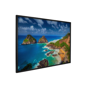 Quadro Decorativo Baía dos Porcos - Noronha | Marcio Cabral - Meu Rodapé
