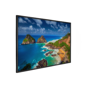 Quadro Decorativo Baía dos Porcos - Noronha | Marcio Cabral - Meu Rodapé