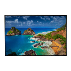 Quadro Decorativo Baía dos Porcos - Noronha | Marcio Cabral - Meu Rodapé