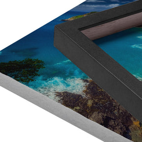 Quadro Decorativo Baía dos Porcos - Noronha | Marcio Cabral - Meu Rodapé