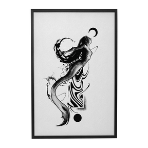Quadro Decorativo Balada da Sereia | Jesse Marton - Meu Rodapé