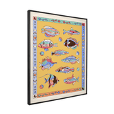 Quadro Decorativo Ballet aquático | Fernanda Schallen - Meu Rodapé