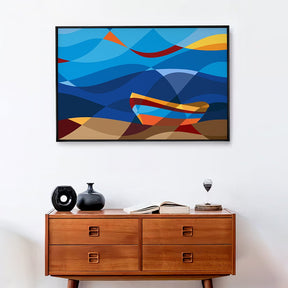 Quadro Decorativo Barco 1 | Andre Kaercher - Meu Rodapé