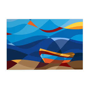 Quadro Decorativo Barco 1 | Andre Kaercher - Meu Rodapé