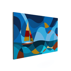 Quadro Decorativo Barco a Vela 1 | Andre Kaercher - Meu Rodapé