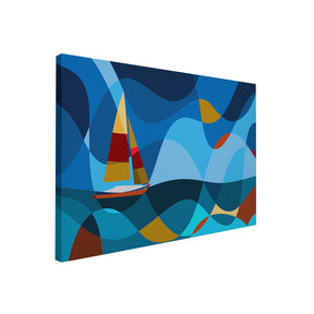 Quadro Decorativo Barco a Vela 1 | Andre Kaercher - Meu Rodapé