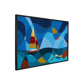 Quadro Decorativo Barco a Vela 1 | Andre Kaercher - Meu Rodapé