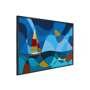 Quadro Decorativo Barco a Vela 1 | Andre Kaercher - Meu Rodapé