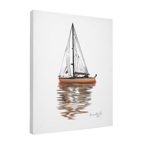 Quadro Decorativo Barco a Vela 1 | Fernanda Santos - Meu Rodapé