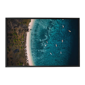 Quadro Decorativo Barcos | Mundo sem Muros - Meu Rodapé