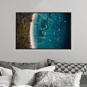 Quadro Decorativo Barcos | Mundo sem Muros - Meu Rodapé