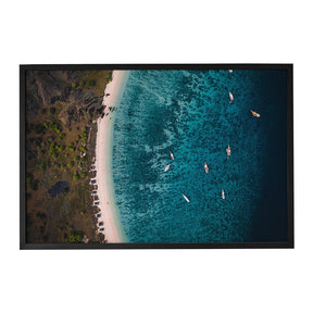 Quadro Decorativo Barcos | Mundo sem Muros - Meu Rodapé
