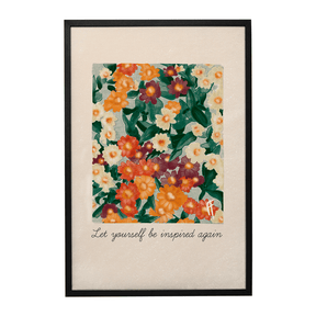Quadro Decorativo Be Inspired | Fernanda Adelino - Meu Rodapé