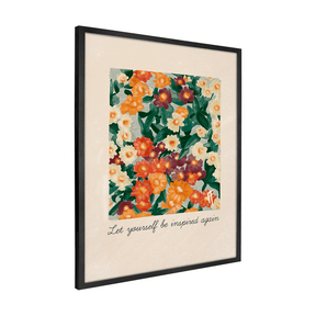 Quadro Decorativo Be Inspired | Fernanda Adelino - Meu Rodapé