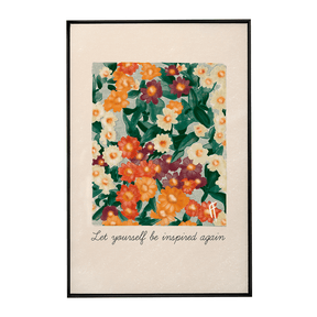 Quadro Decorativo Be Inspired | Fernanda Adelino - Meu Rodapé
