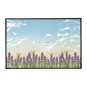 Quadro Decorativo Be True to Yourself | Luana Gurgel - Meu Rodapé