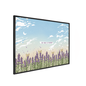 Quadro Decorativo Be True to Yourself | Luana Gurgel - Meu Rodapé